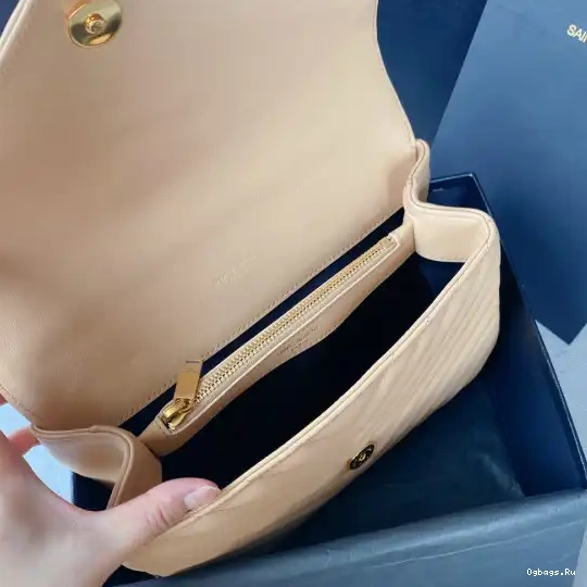 shoulder leather YSL Medium bag-24*17*6.5cm 0511